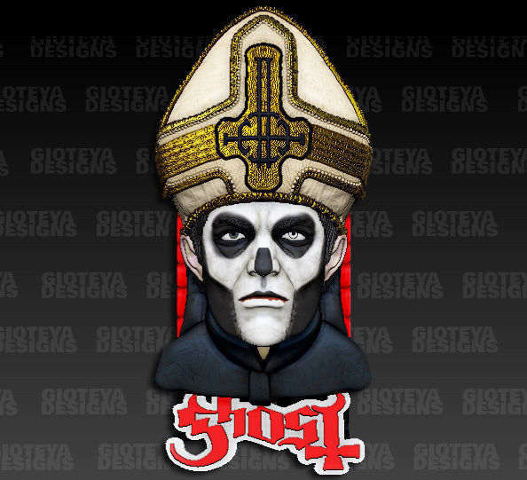 Ghost Papa Emeritus III 3D model CGTrader