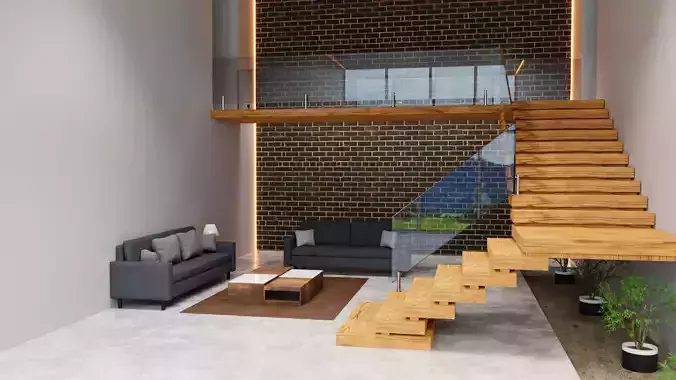 Living Room Interior Design by Nikdox