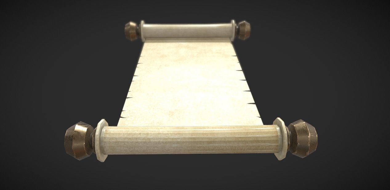 parchment 3D Model 3D model_1