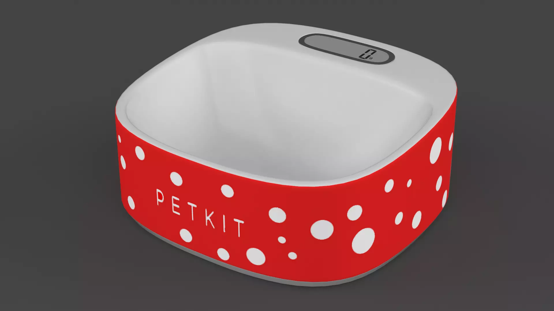 Digital Weighing Bowl Free 3D model
