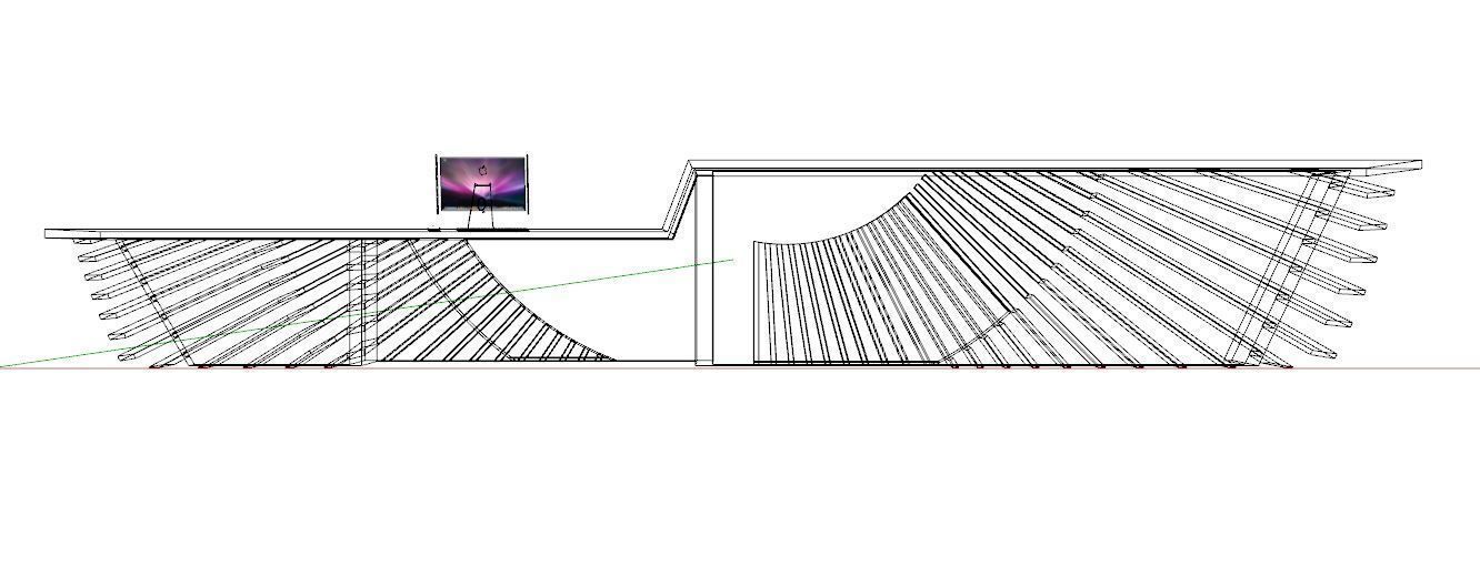 Reception Desk 3D model_13