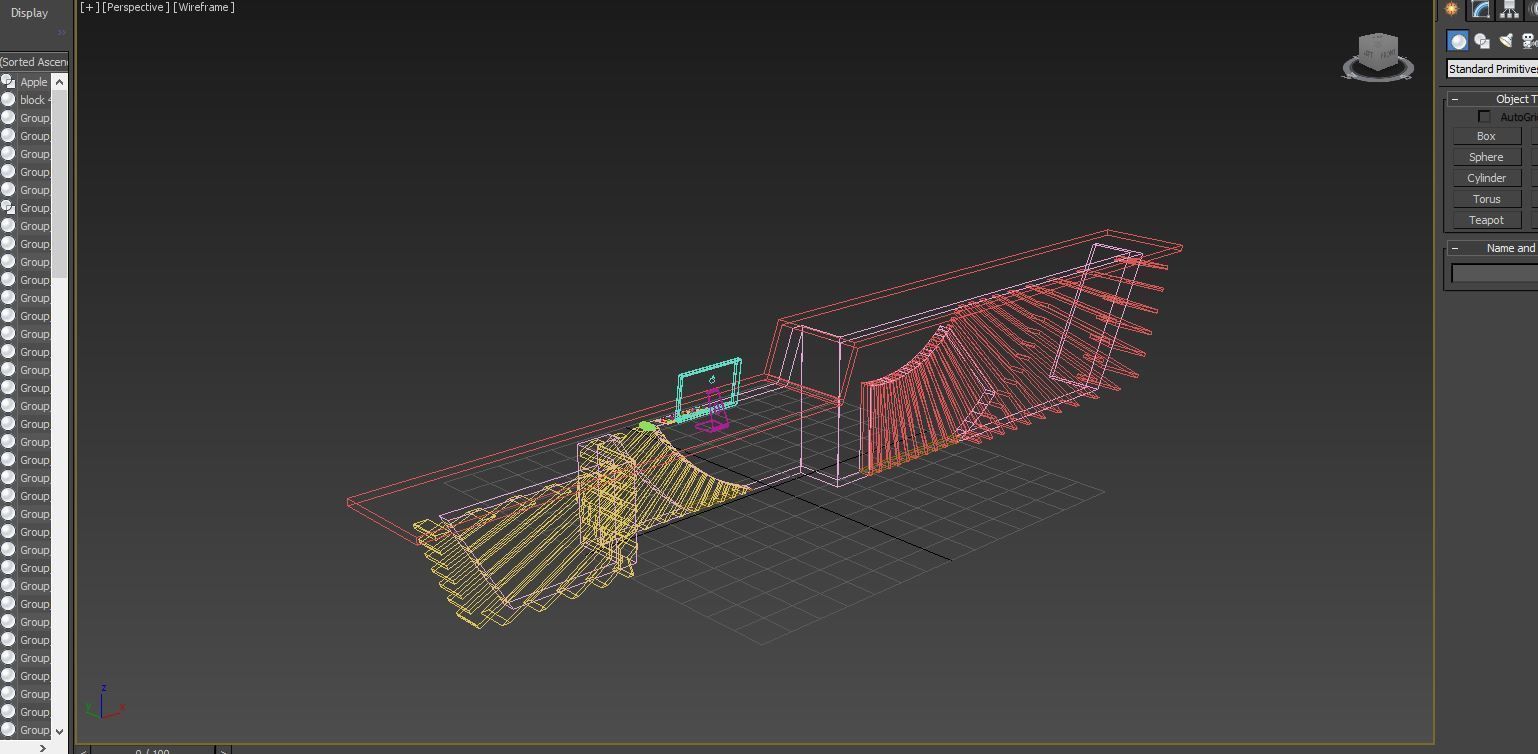 Reception Desk 3D model_16