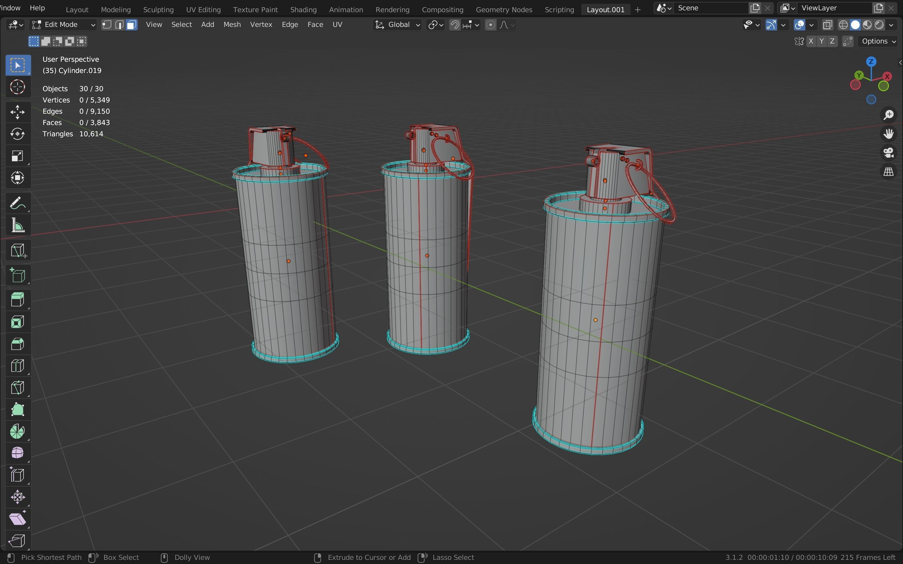 Wepon Pack  3D Model Collection_19