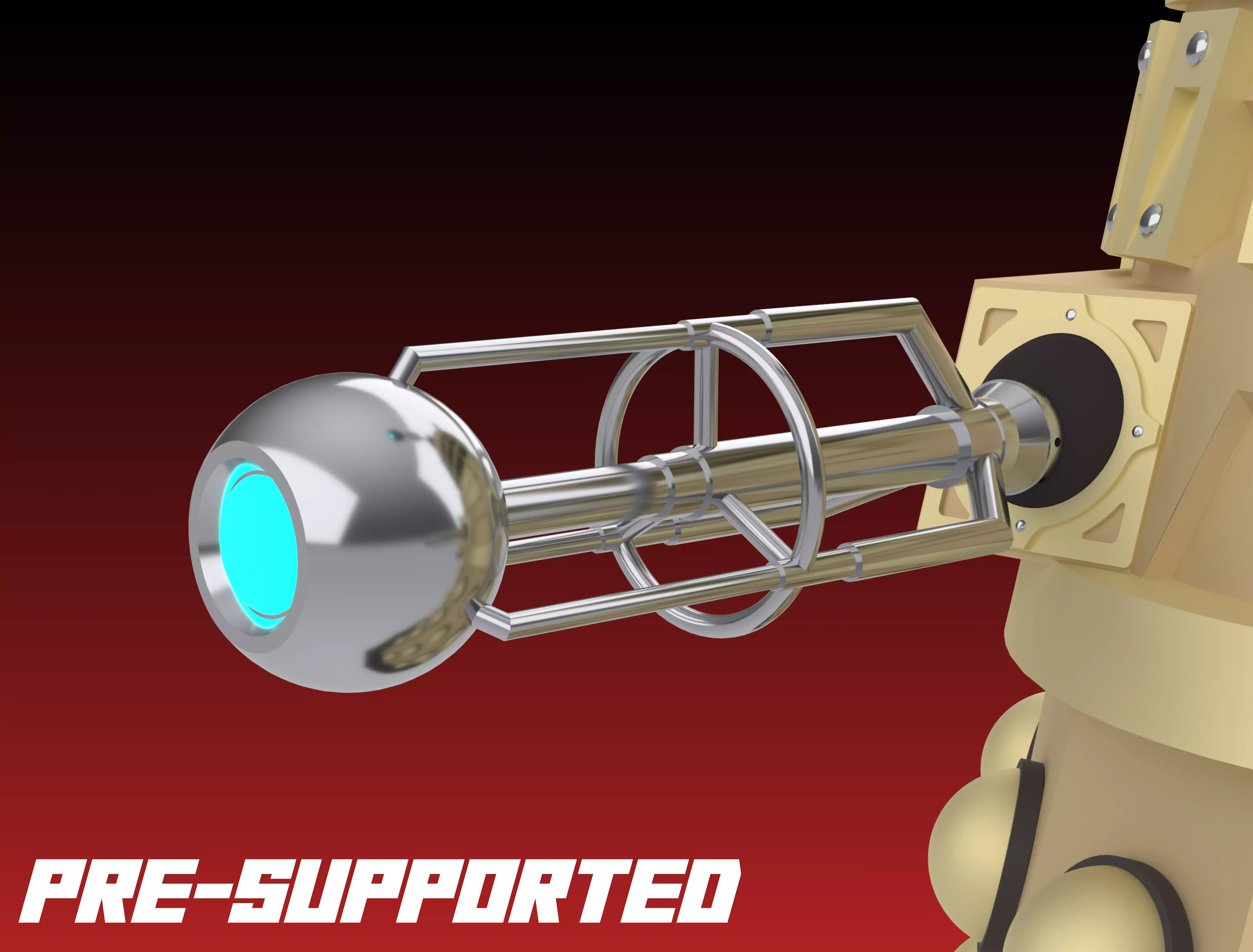 05 D-A-L-E-K  Weapons Pack 2  - 32MM Miniature 3D print model_0