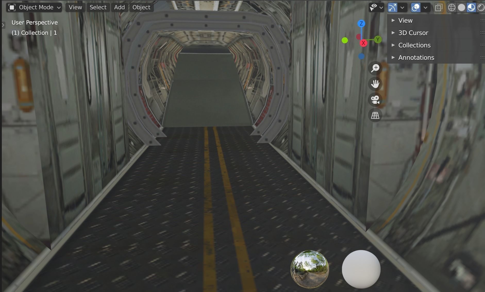 air c130 Low-poly 3D model_10