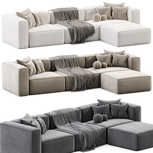 Sofa Modulowa By Westwing 3D model