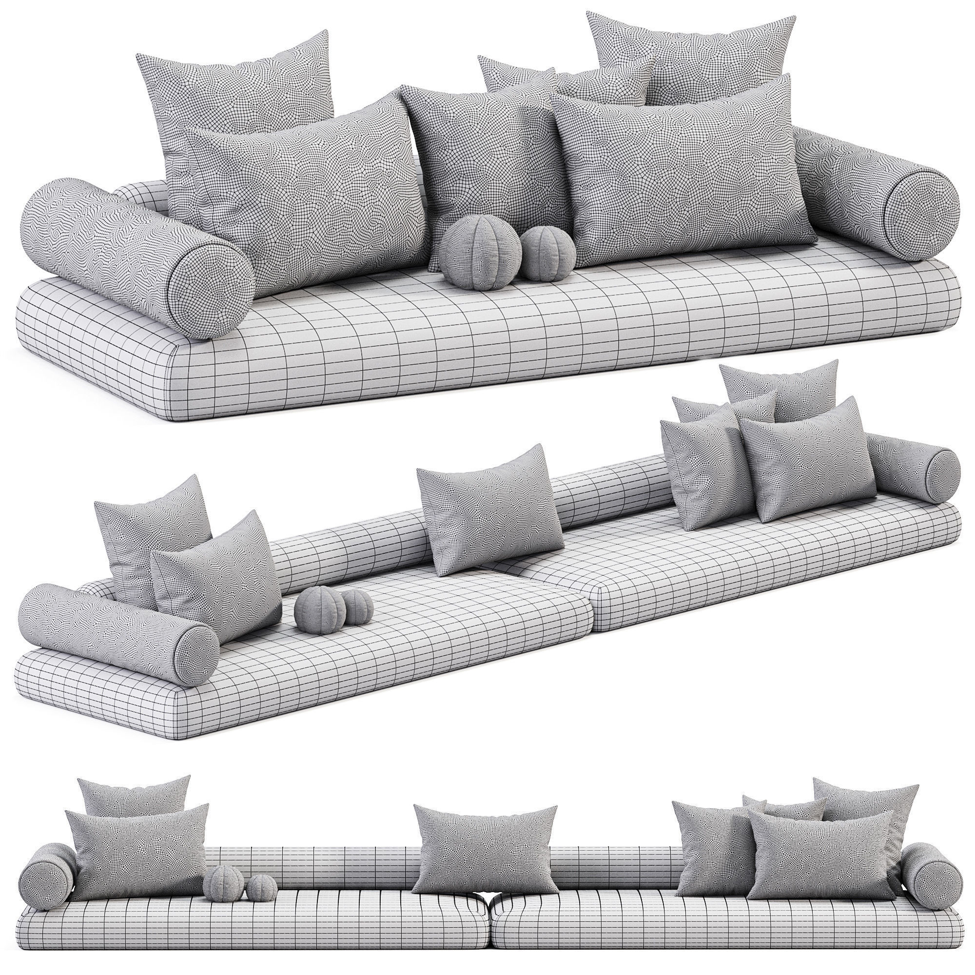 Window Set 02 3D model_3