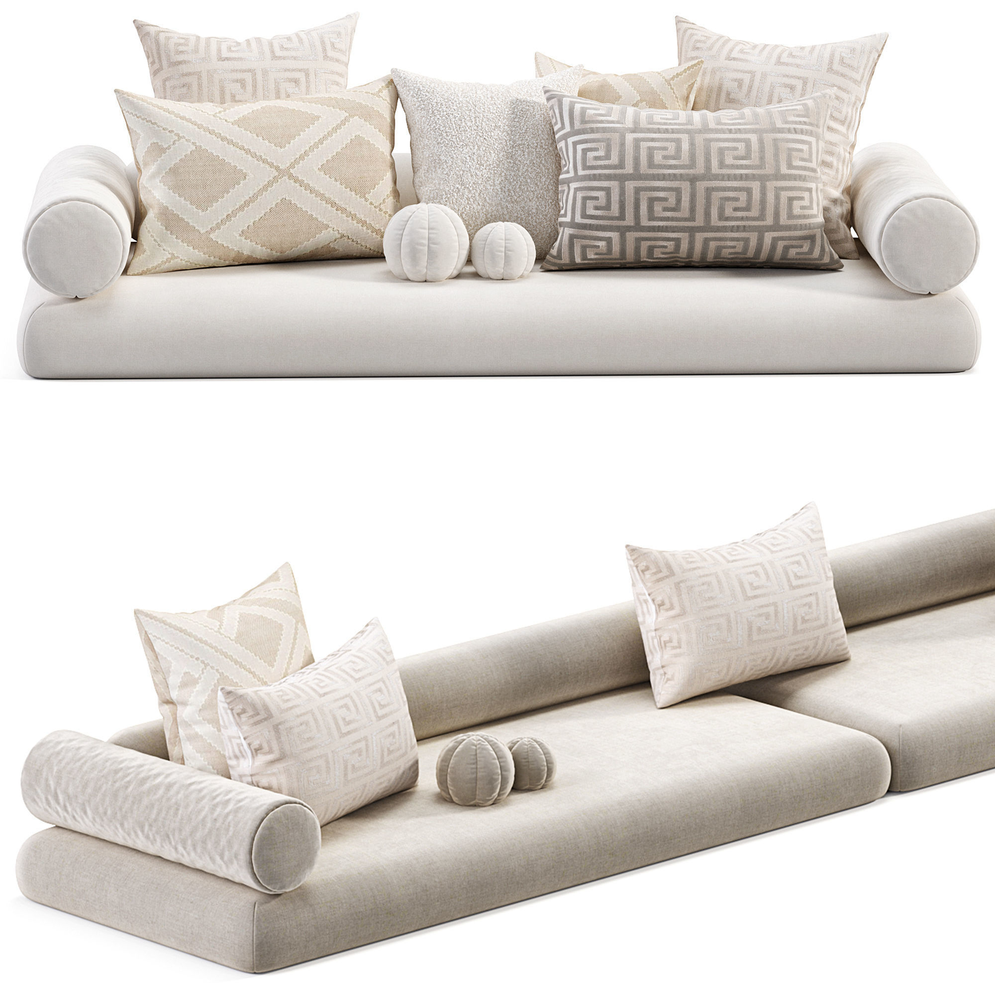 Window Set 02 3D model_2