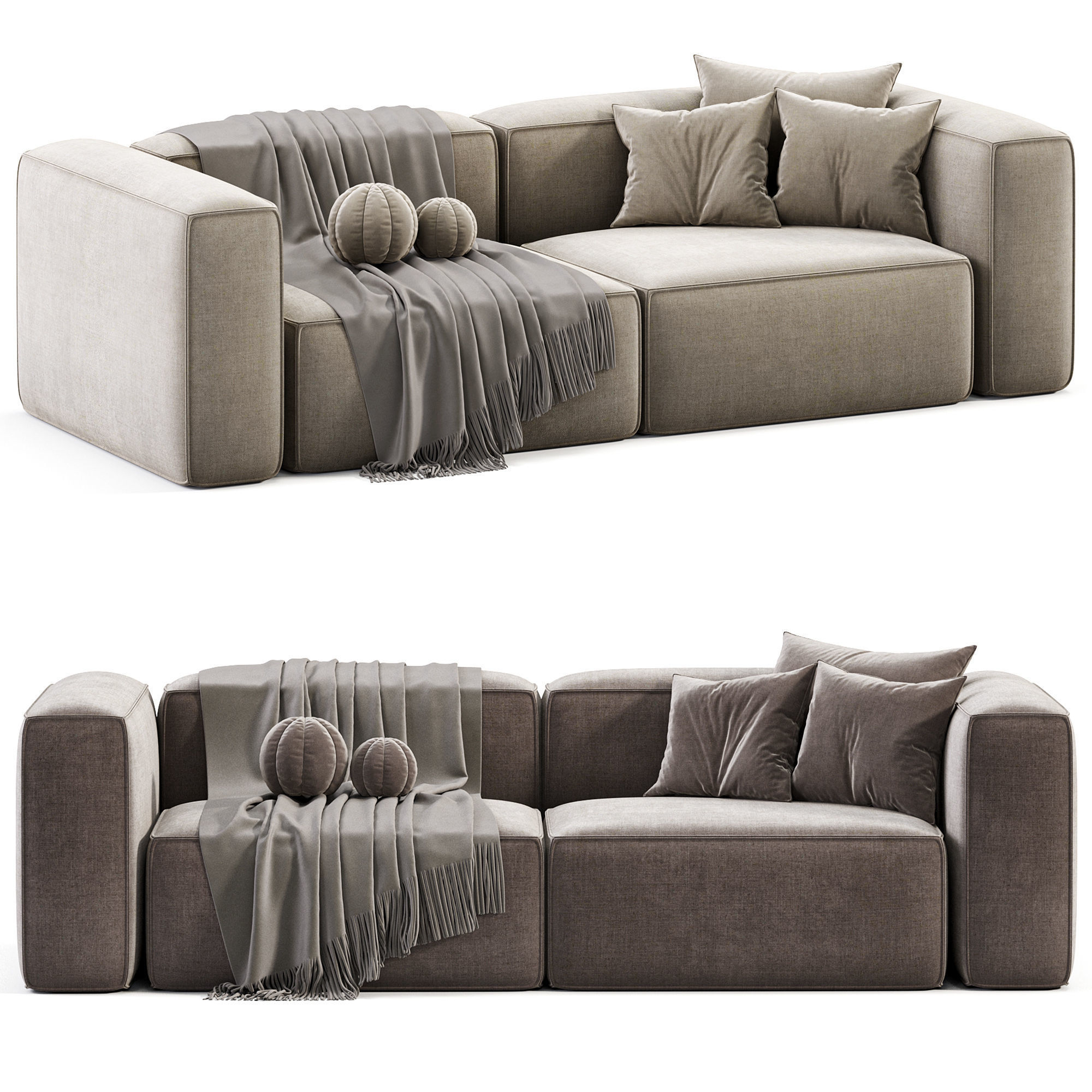 Sofa modulowa Lennon 3D model_1