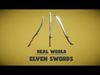 Real World - Elven Swords Low-poly 3D model_1