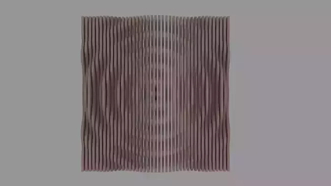 3D model Parametric Partitions 3D model