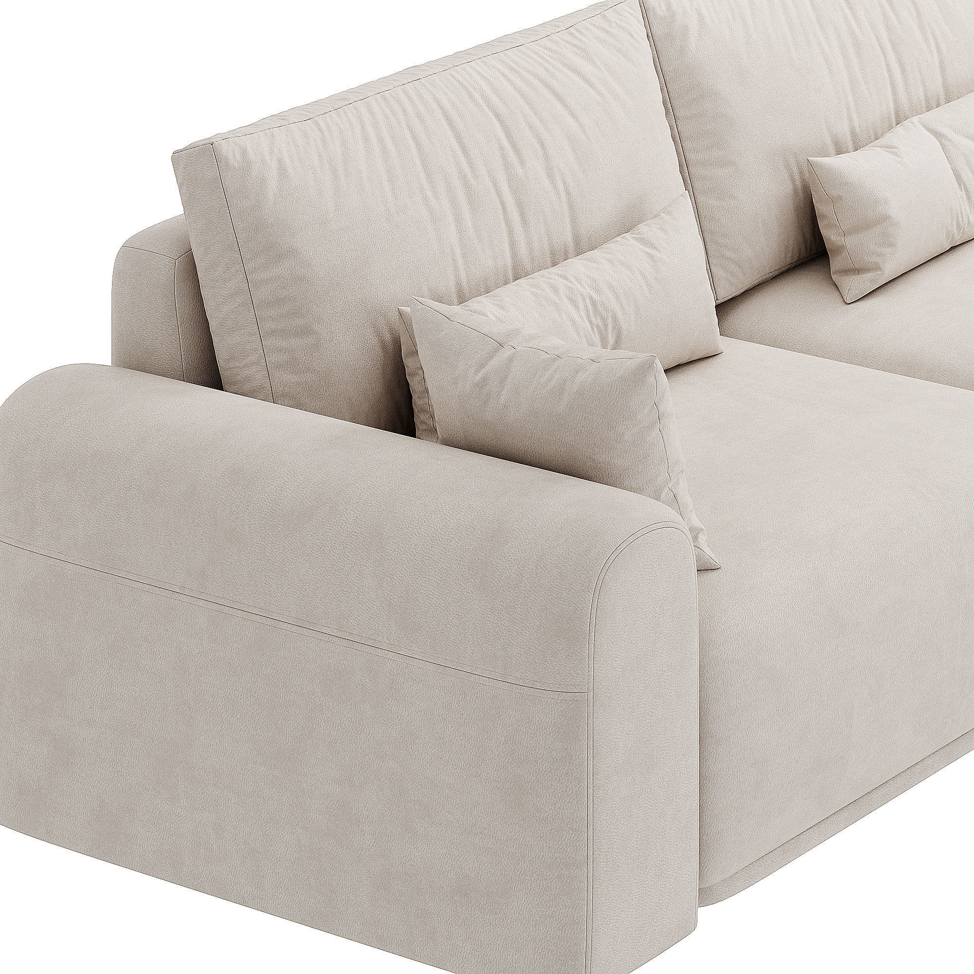 SOFA PRYAMYE GRAIL 3D model_3