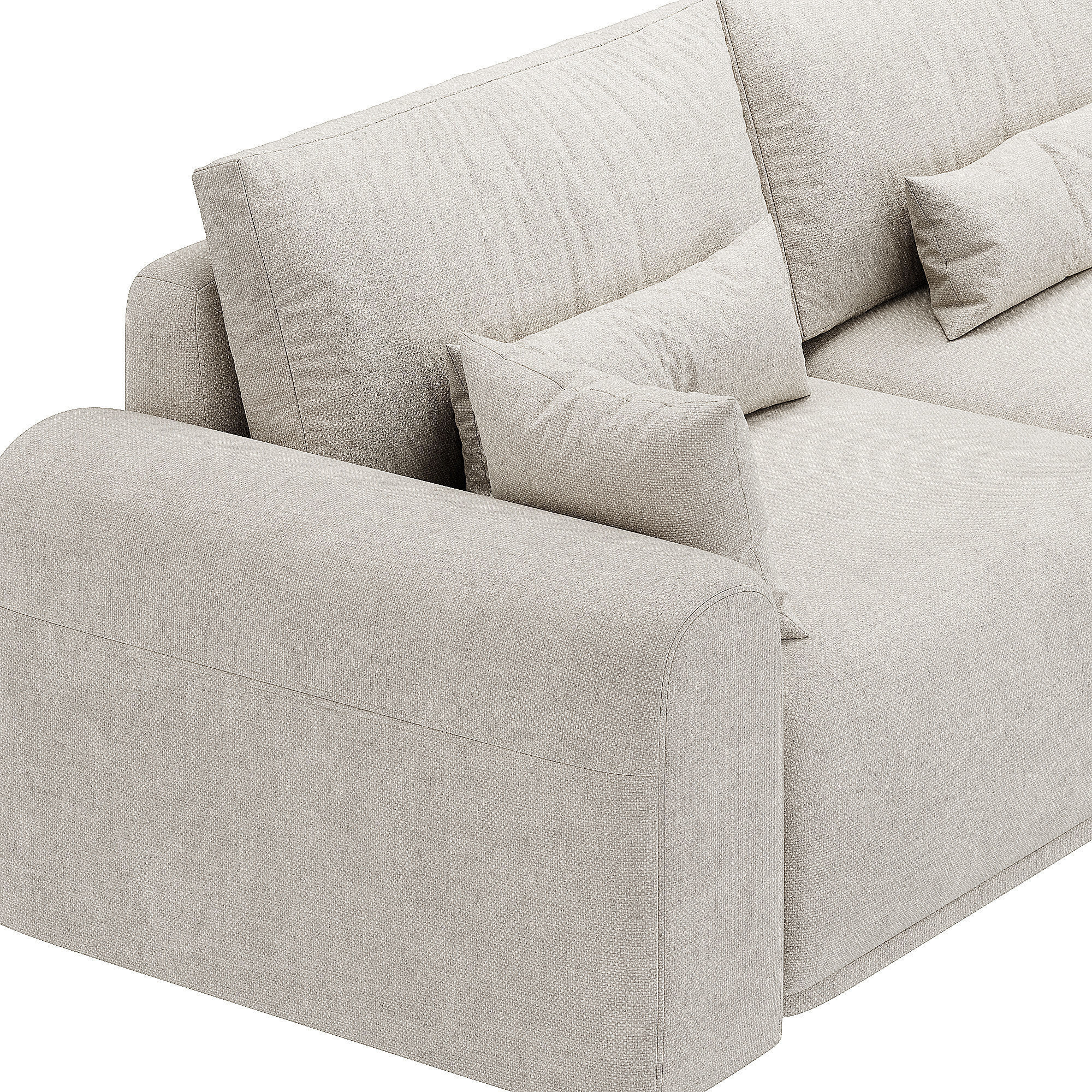 SOFA PRYAMYE GRAIL 3D model_4