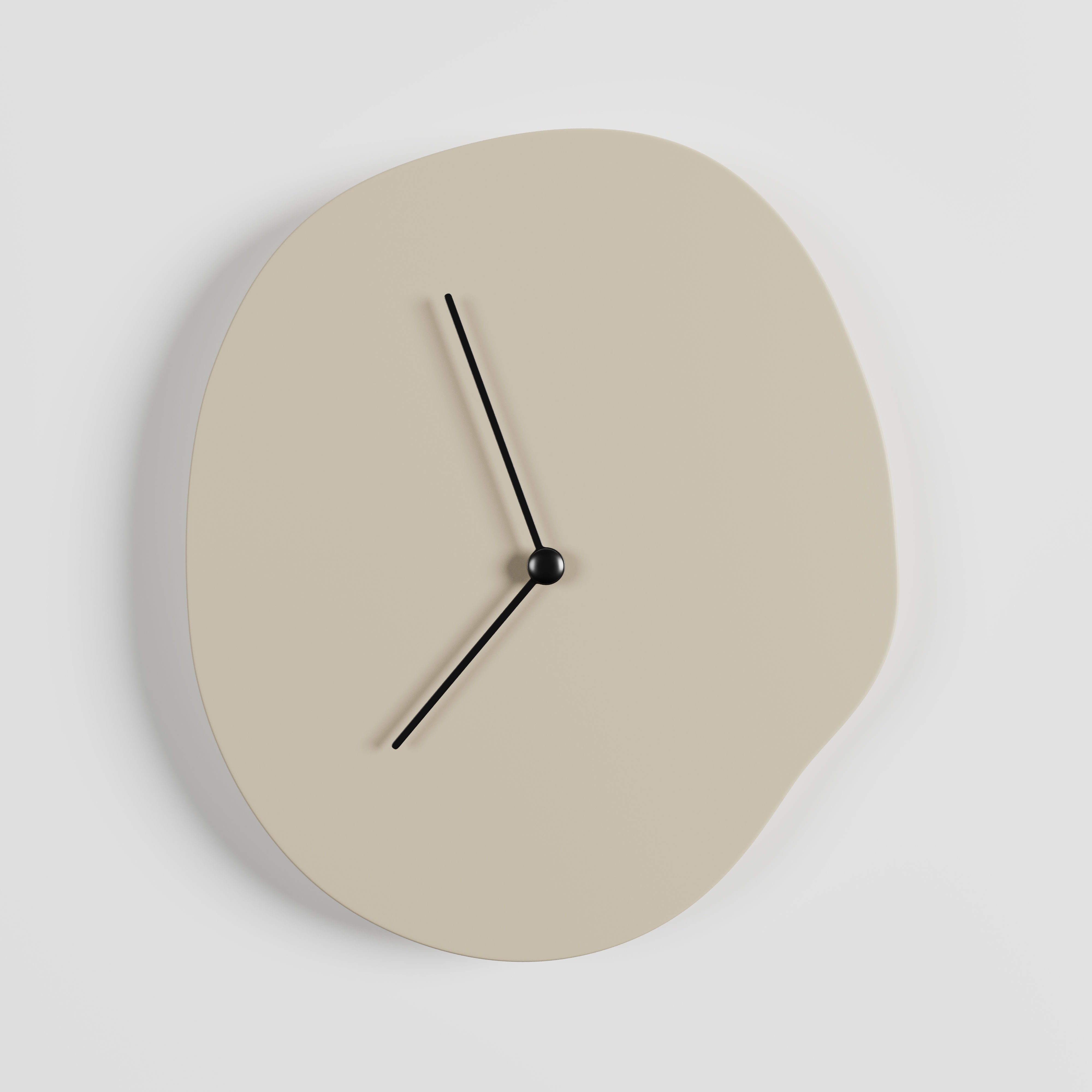 Ferm Living Melt wall clock 3D model_2