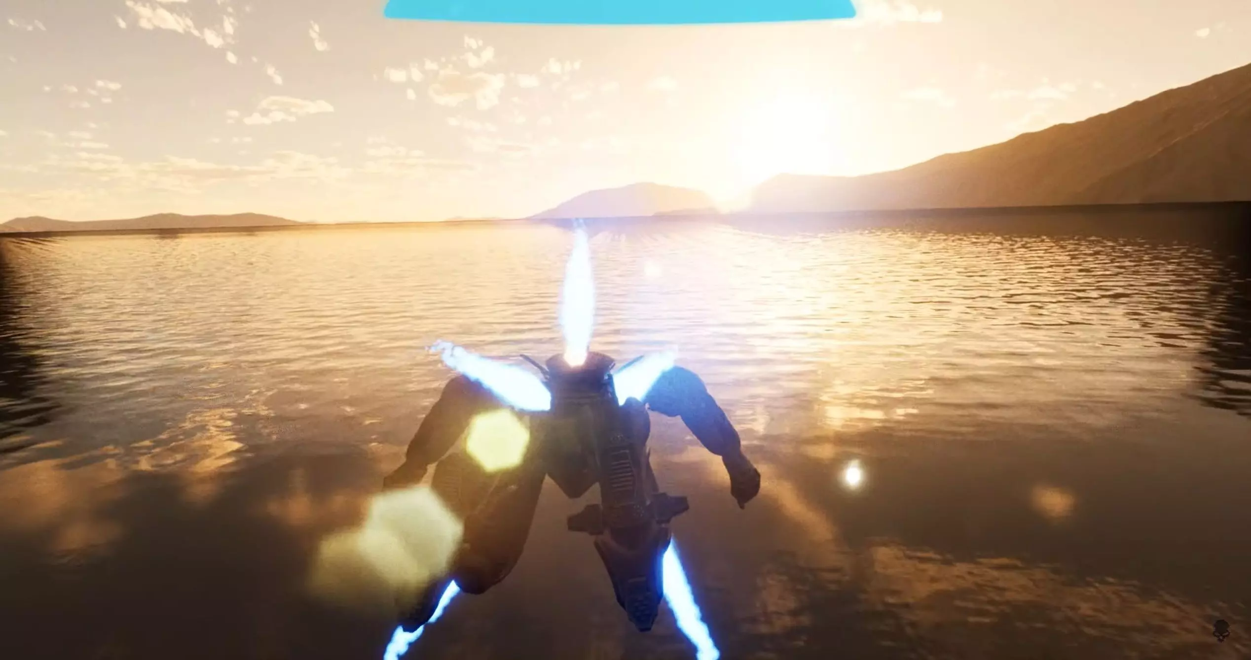 Unreal Engine Dynamic Flying Locomotion System Low-poly 3D model_0