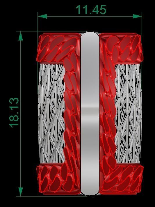 10 PCS FUSION CHAIN MOTIF BAG 3D print model_35