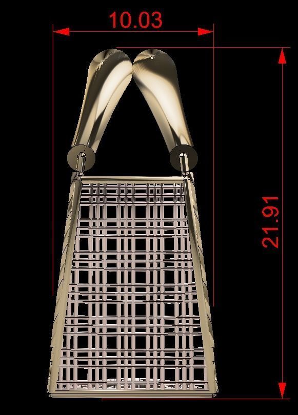 10 PCS FUSION CHAIN MOTIF BAG 3D print model_11