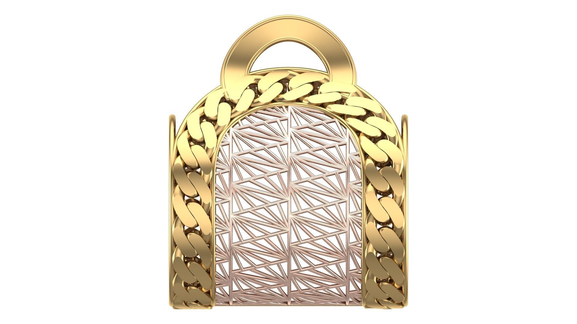 10 PCS FUSION CHAIN MOTIF BAG 3D print model_21