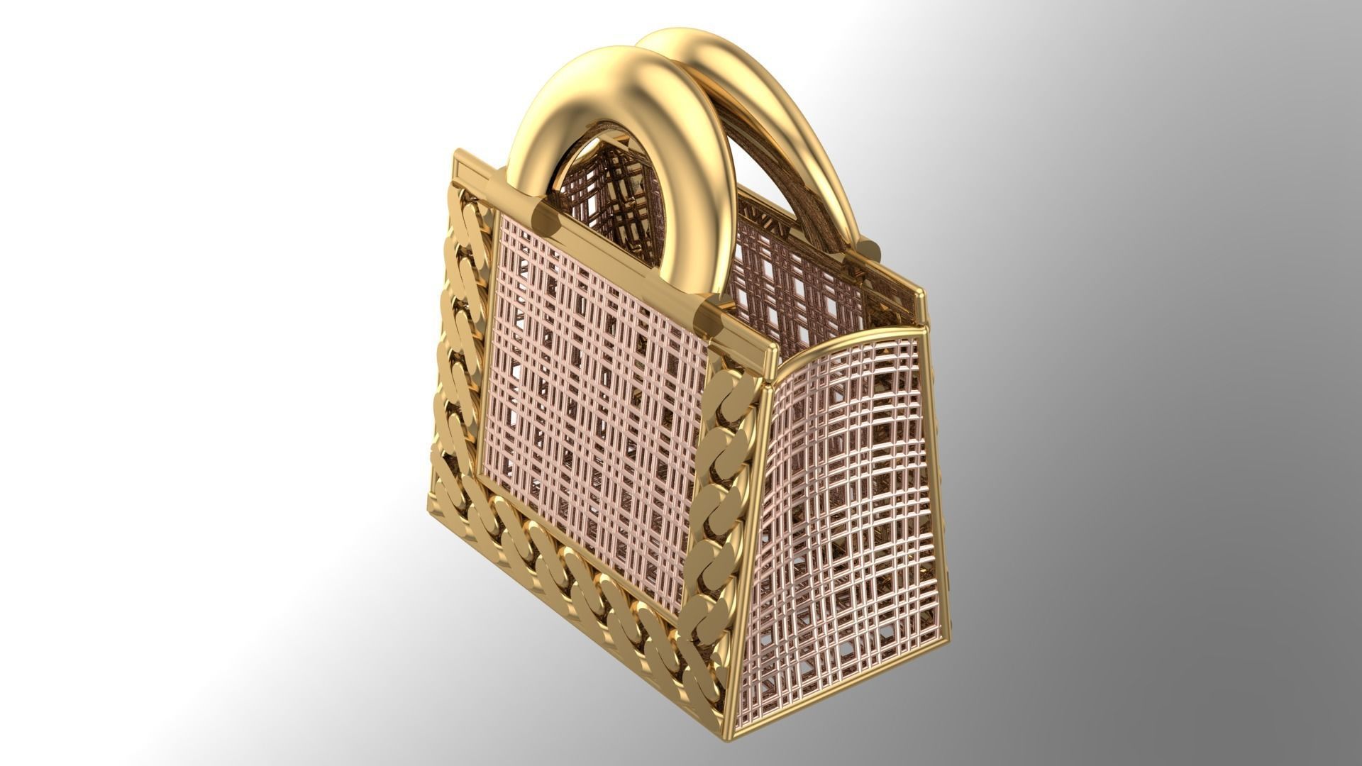 10 PCS FUSION CHAIN MOTIF BAG 3D print model_12