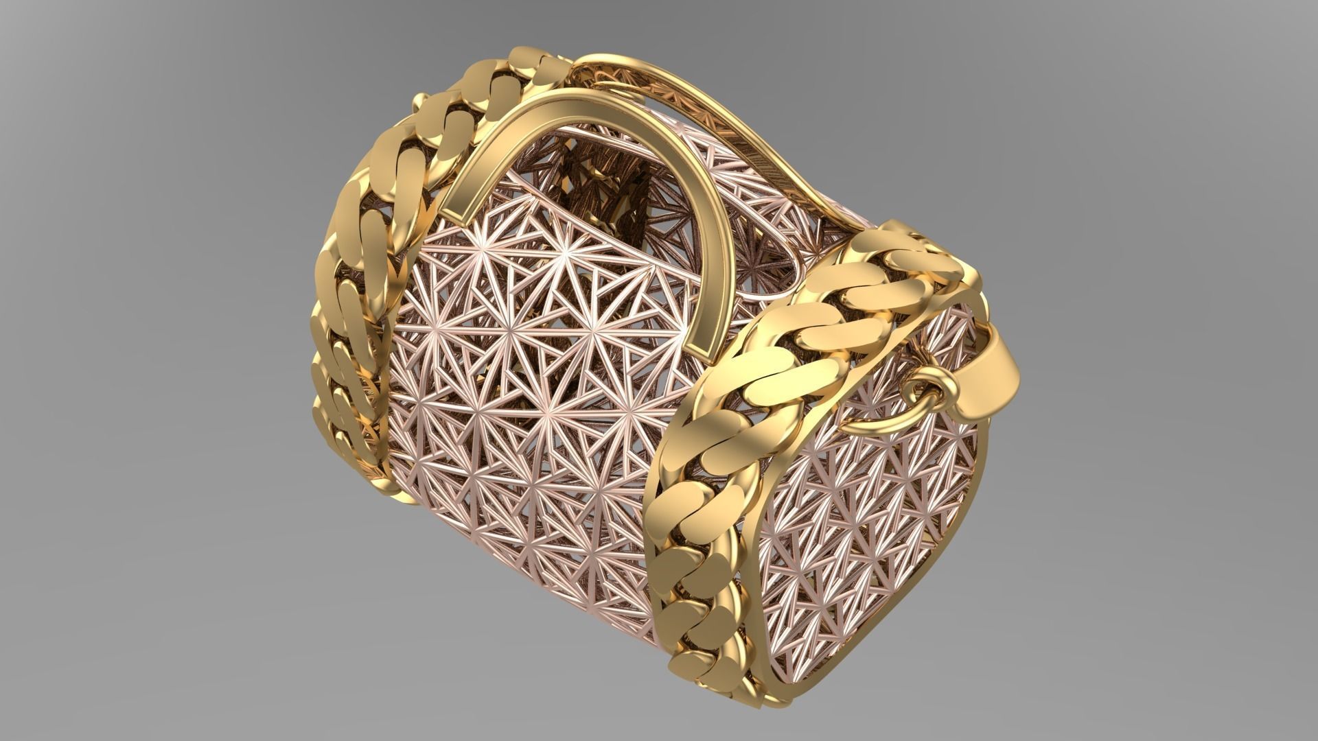 10 PCS FUSION CHAIN MOTIF BAG 3D print model_5