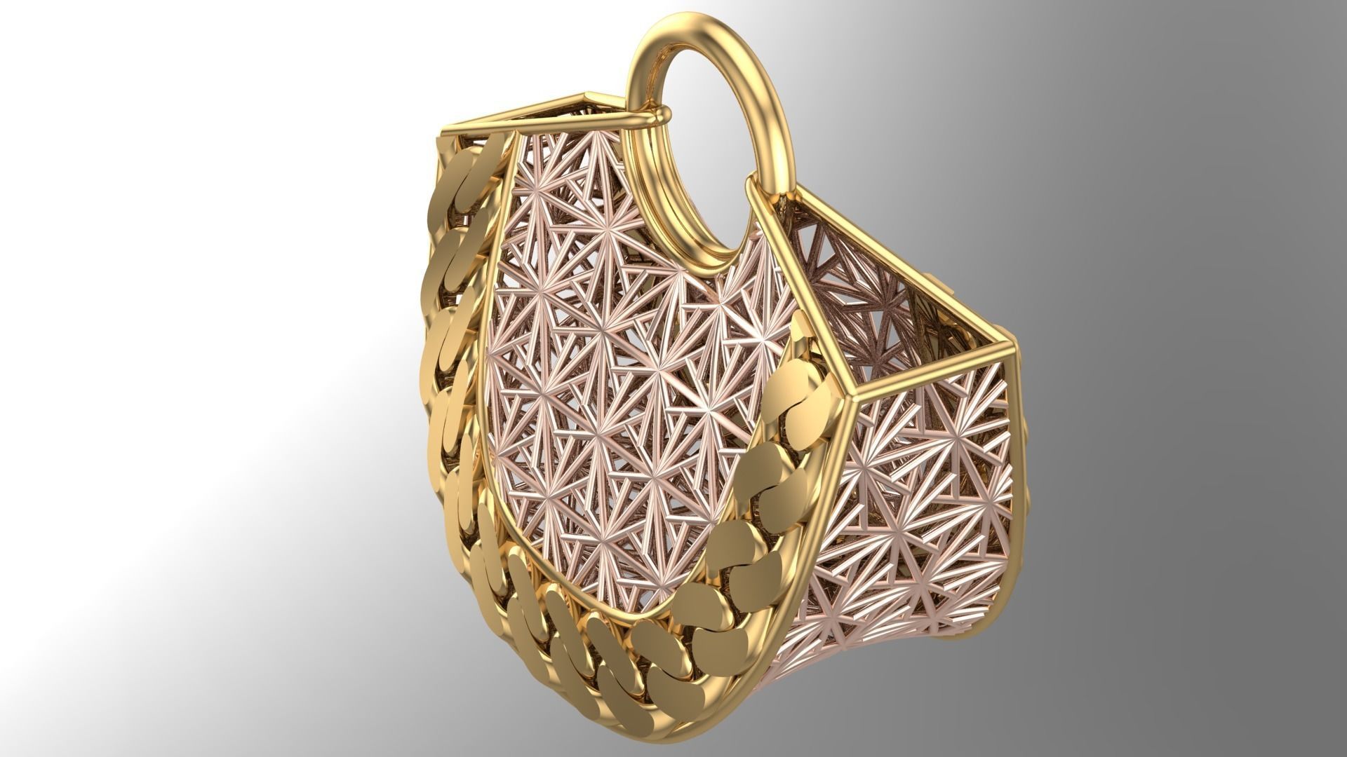 10 PCS FUSION CHAIN MOTIF BAG 3D print model_32