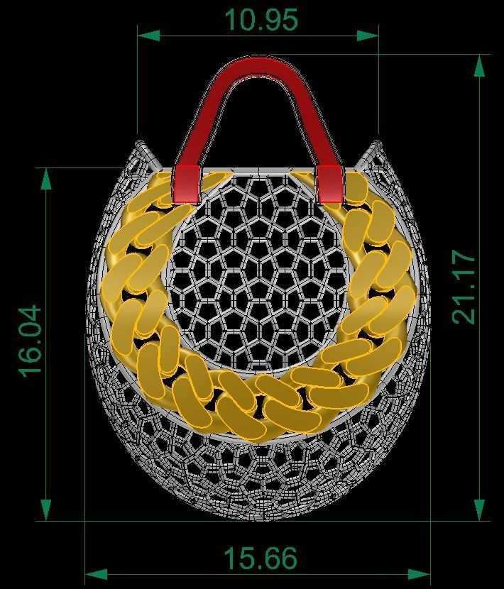 10 PCS FUSION CHAIN MOTIF BAG 3D print model_27