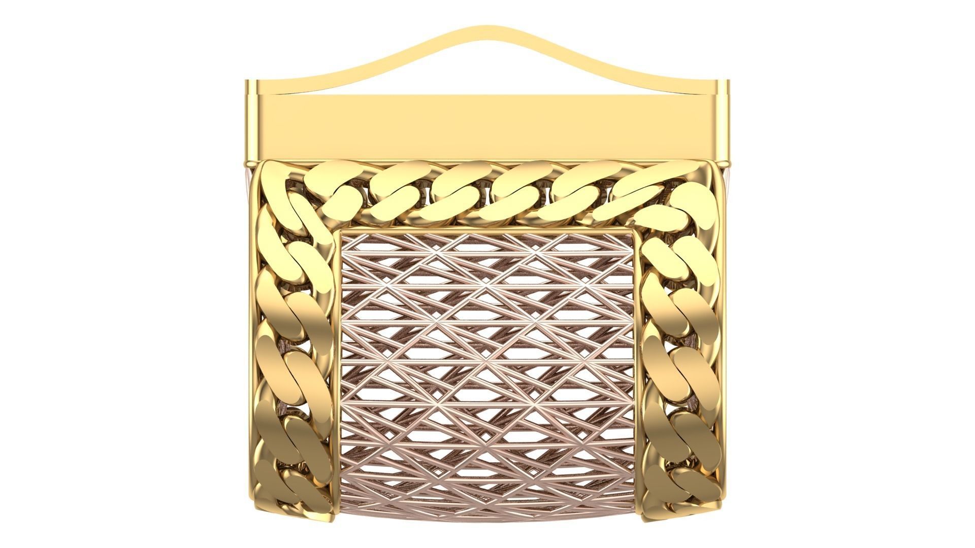 10 PCS FUSION CHAIN MOTIF BAG 3D print model_33