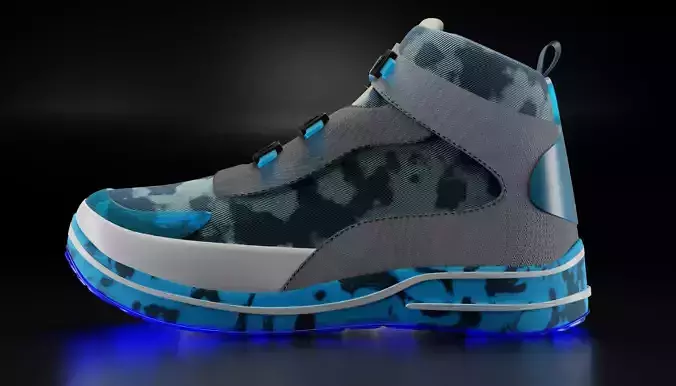 Fashionable shoes 3D model