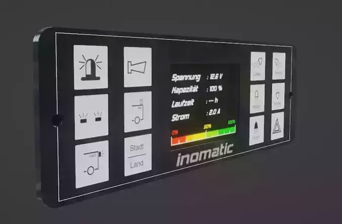 inomatic Bedienteil Serie 2000 - BT2012 3D model