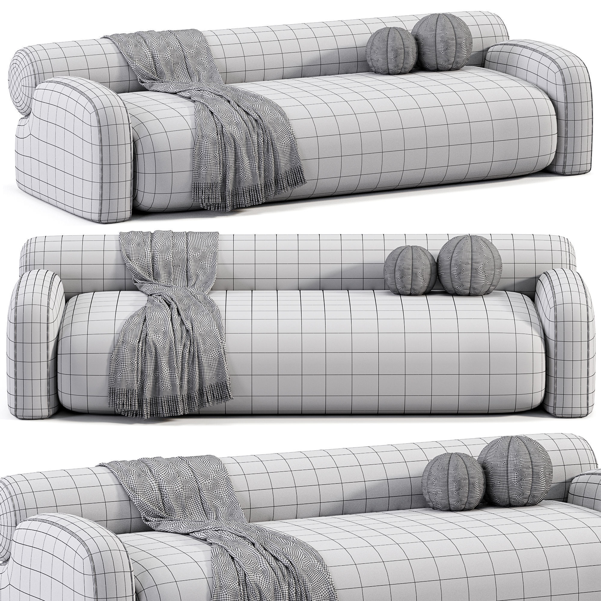OSCAR Sofa 3D model_4