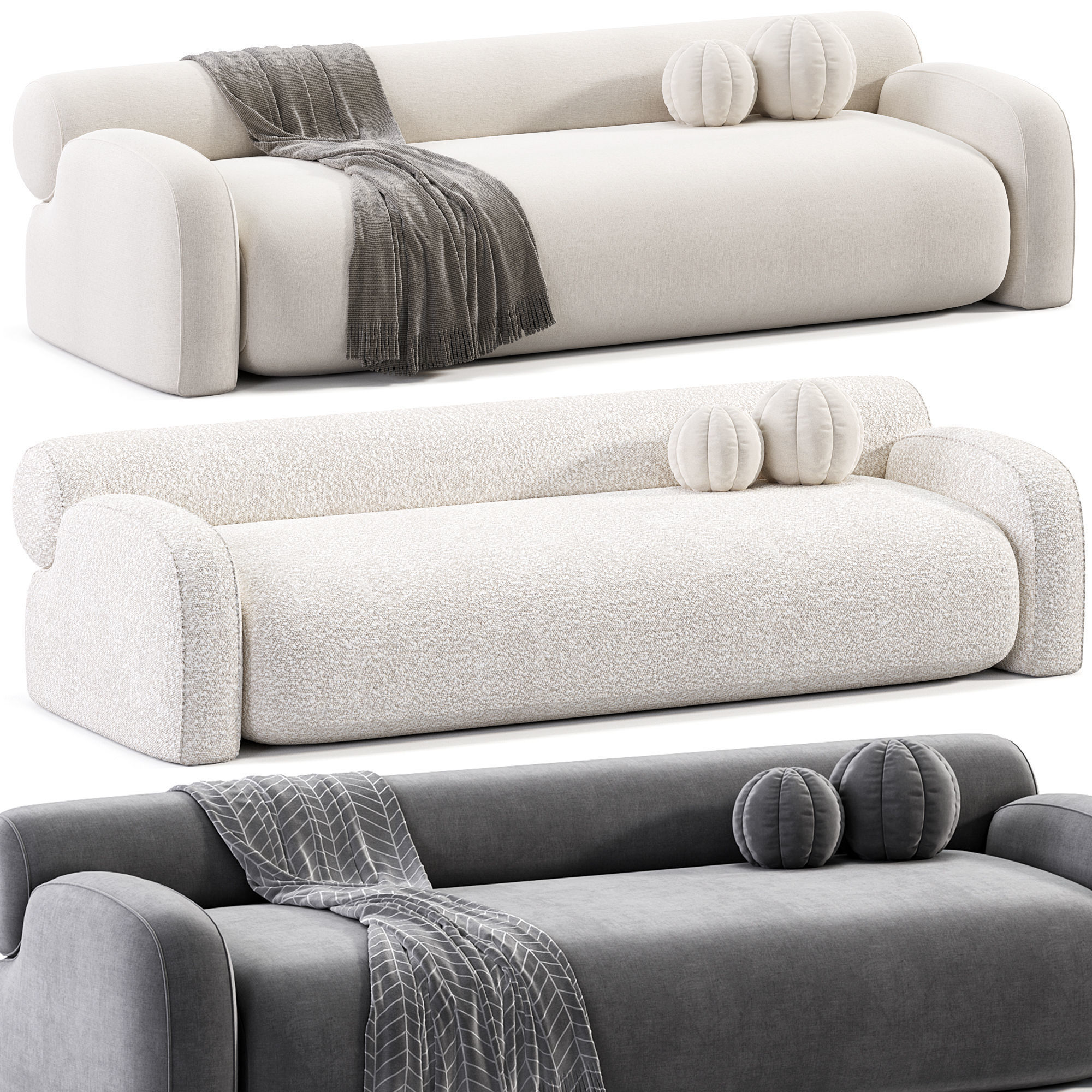 OSCAR Sofa 3D model_1