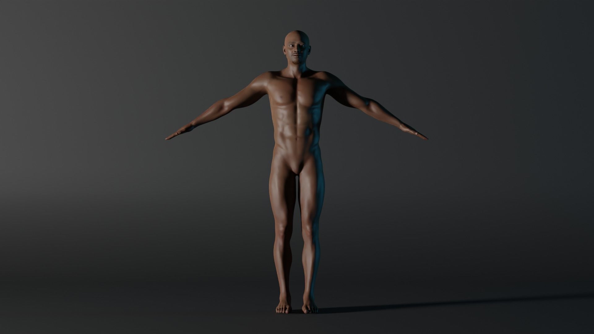 Realistic Male - Rick 3D model_1