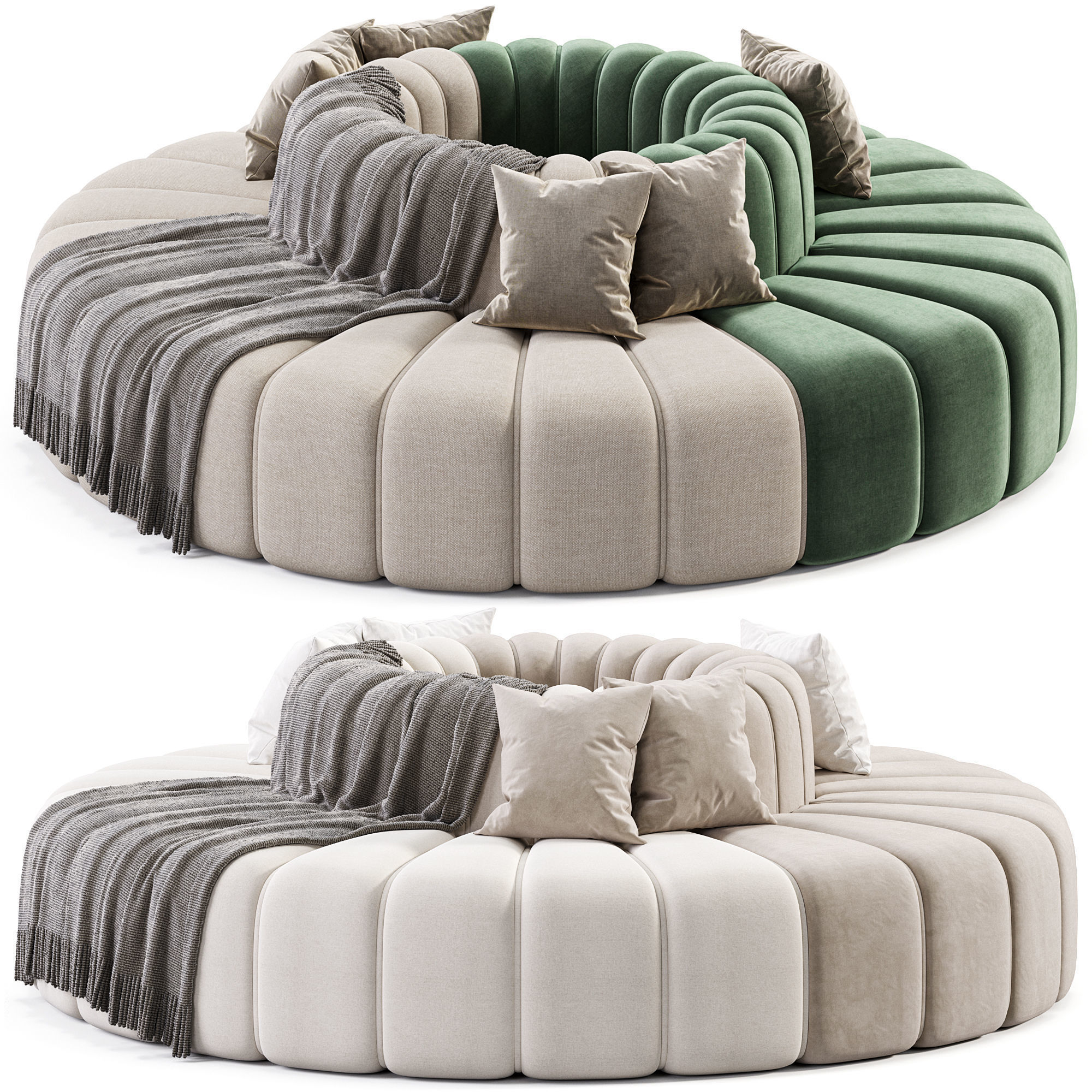 Studio Sofa 3D model_2