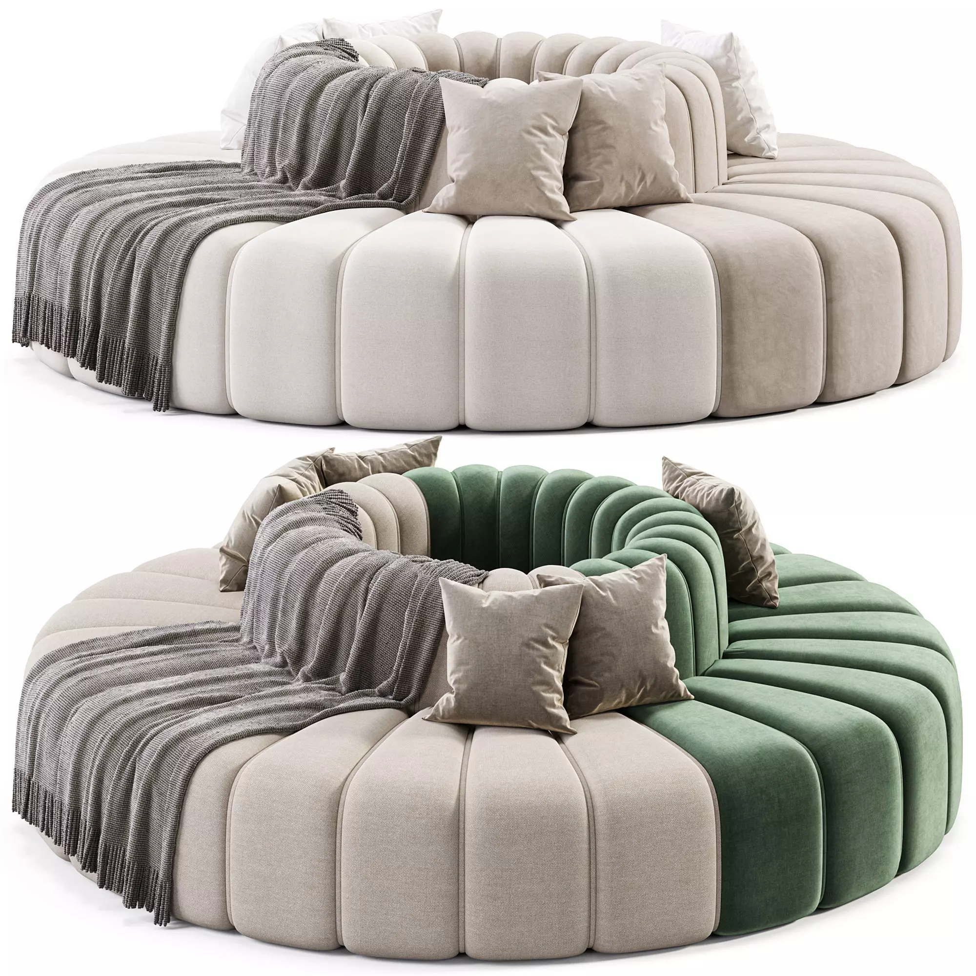 Studio Sofa 3D model_0