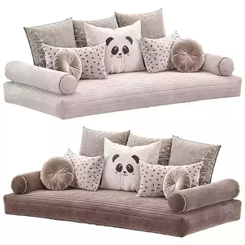 Window Pillows Set 1 3D model