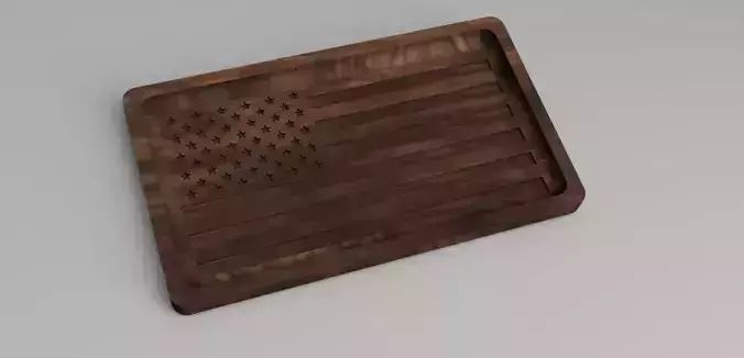 American Flag Catchall