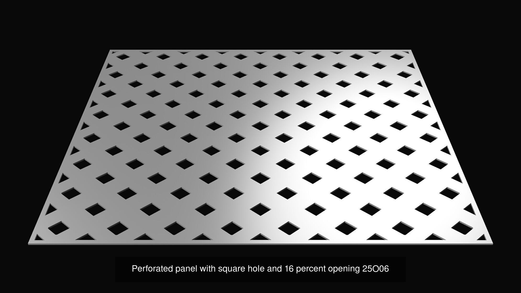 Perforated panel 3D Model Collection_8