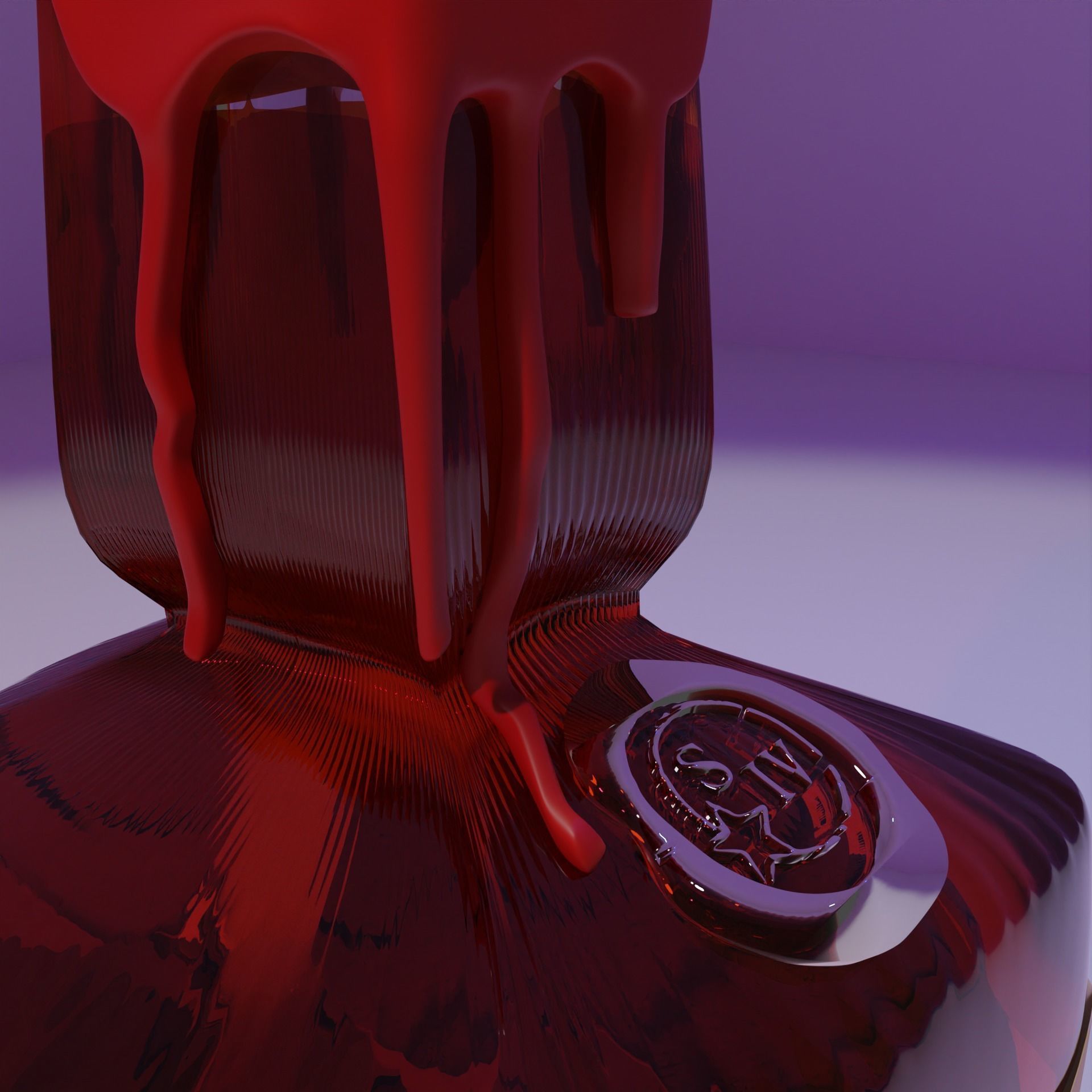 MAKERS MARK WHISKY 3D model_1
