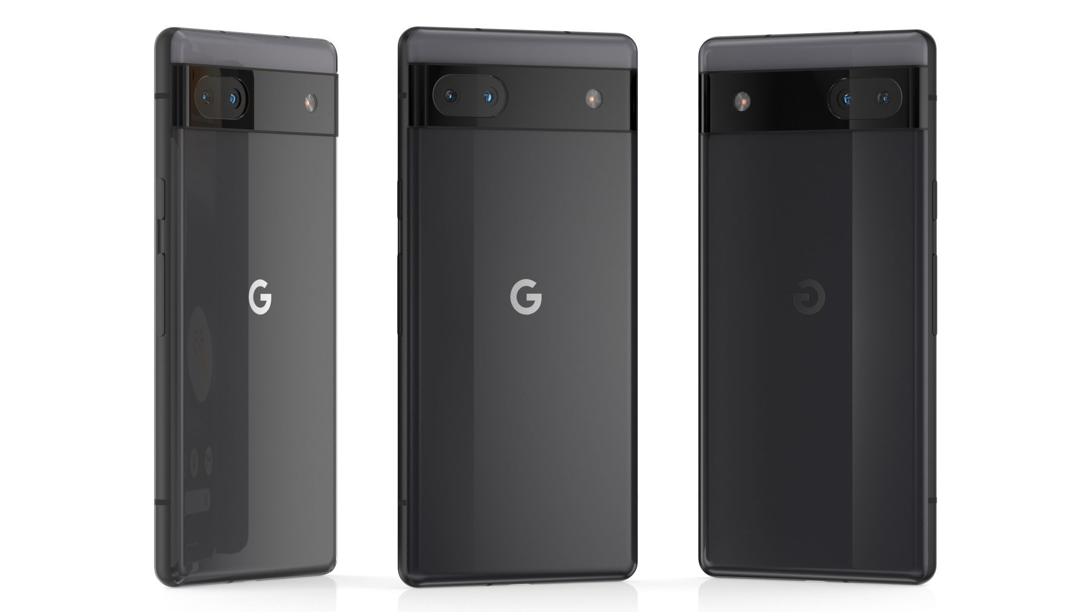  Google Pixel 6A Charcoal 3D model_8