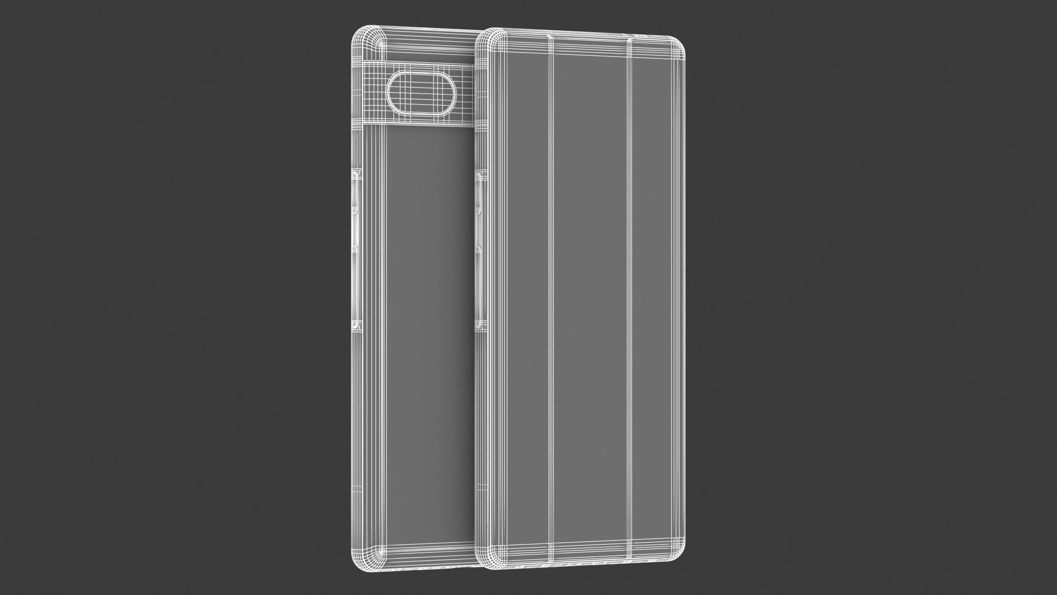  Google Pixel 6A Charcoal 3D model_11