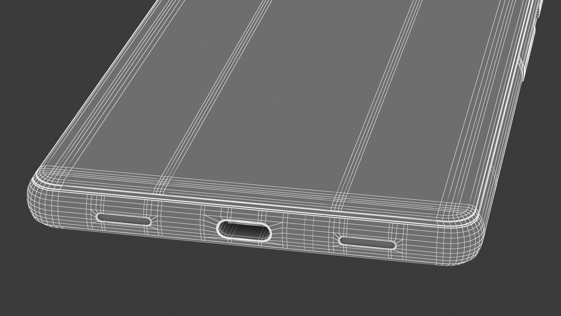  Google Pixel 6A Charcoal 3D model_15