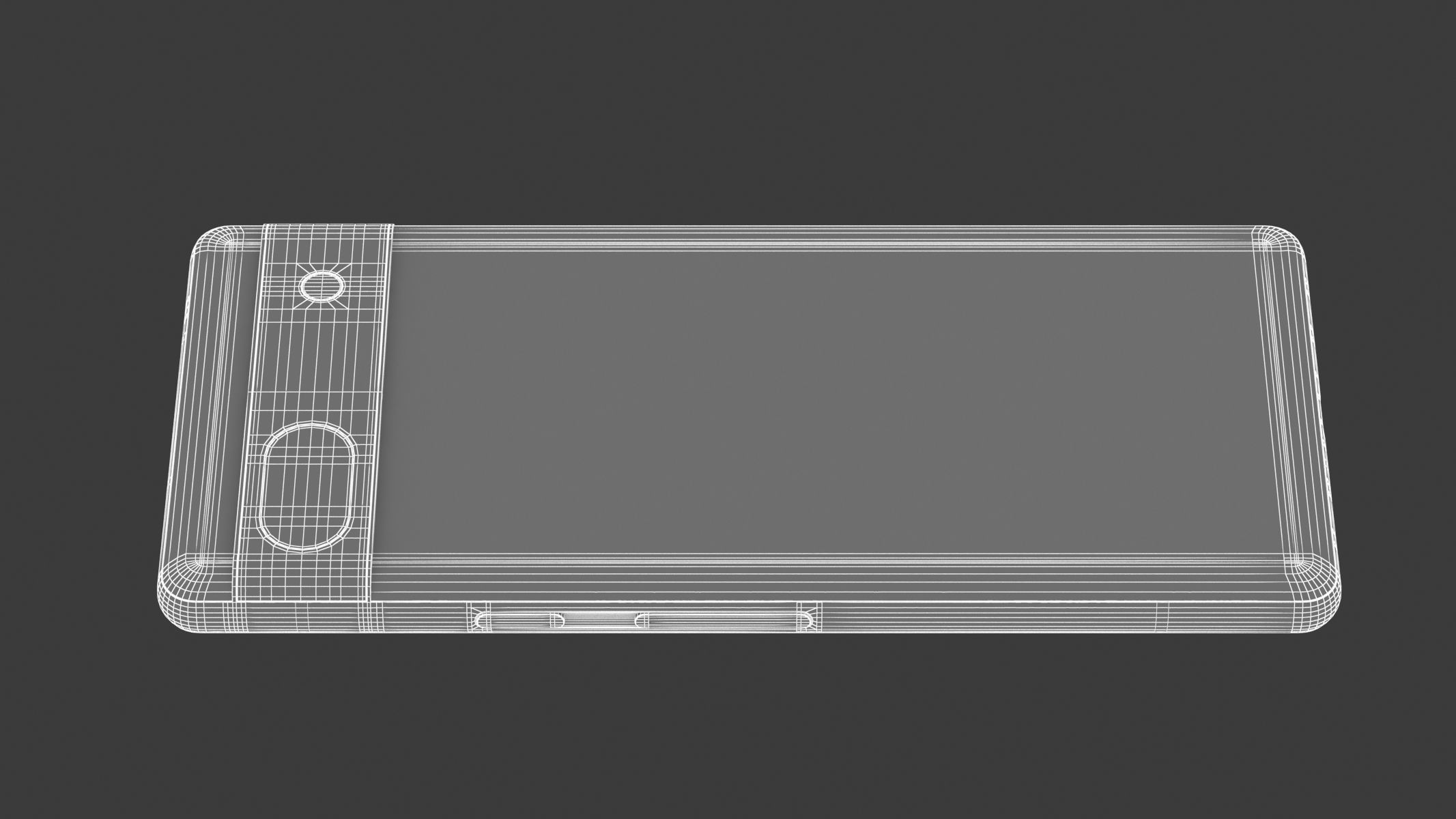  Google Pixel 6A Charcoal 3D model_12