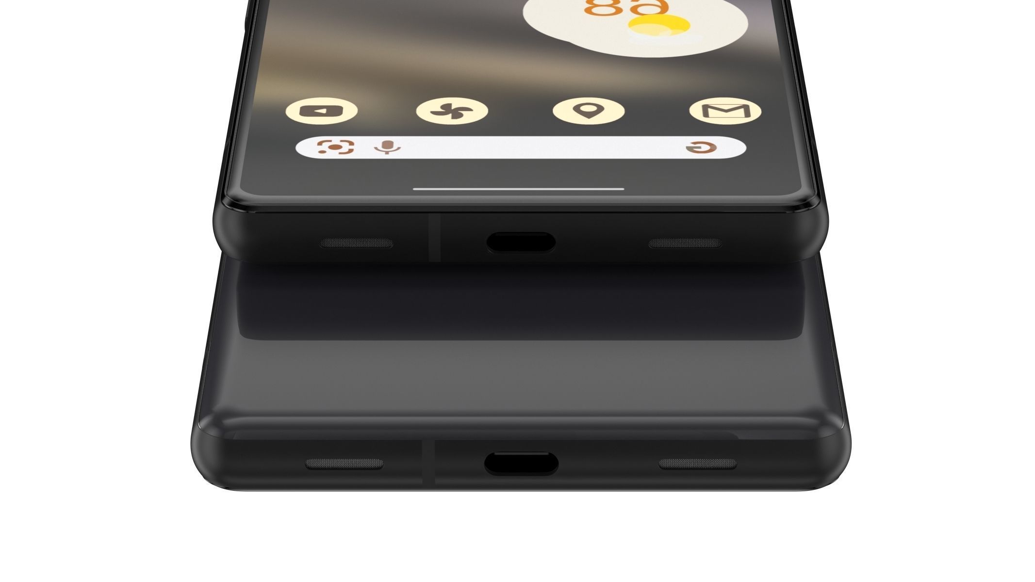  Google Pixel 6A Charcoal 3D model_9