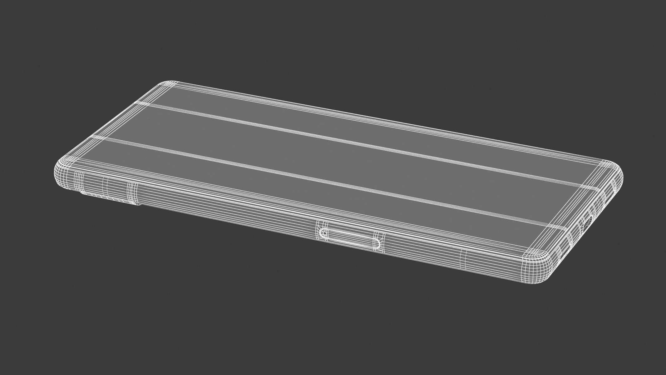  Google Pixel 6A Charcoal 3D model_14