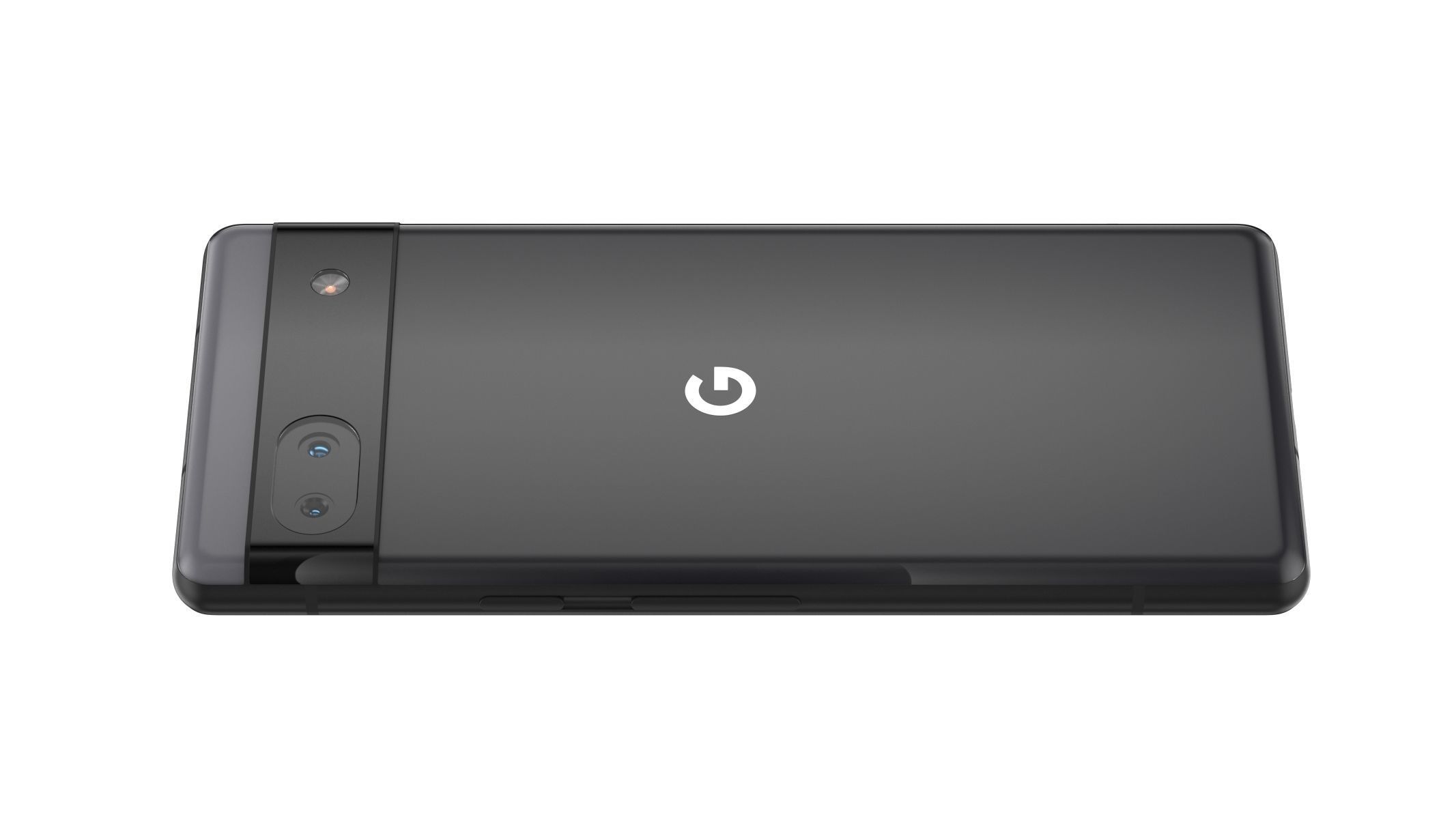  Google Pixel 6A Charcoal 3D model_2