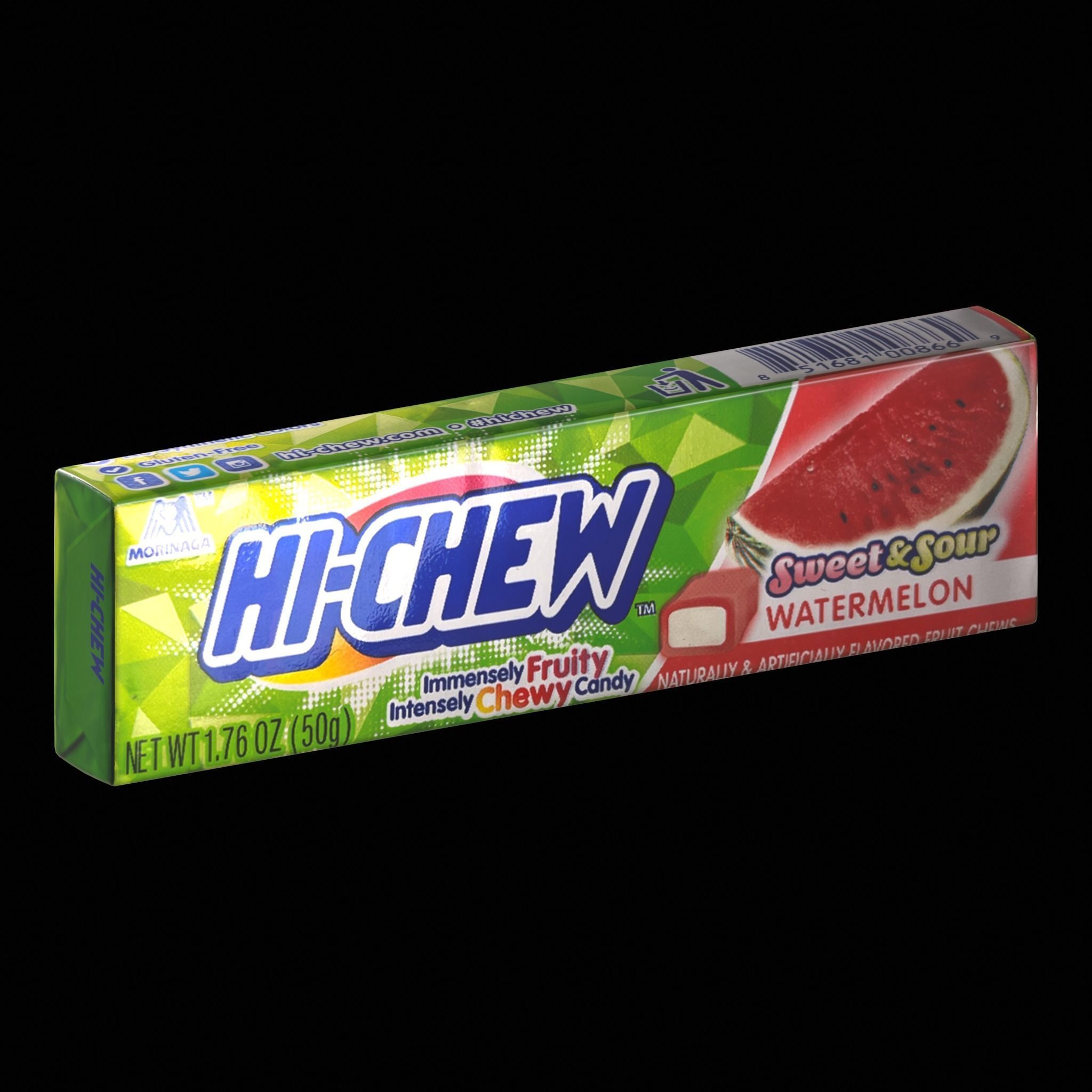 HI-CHEW Candy Low-poly 3D model_4