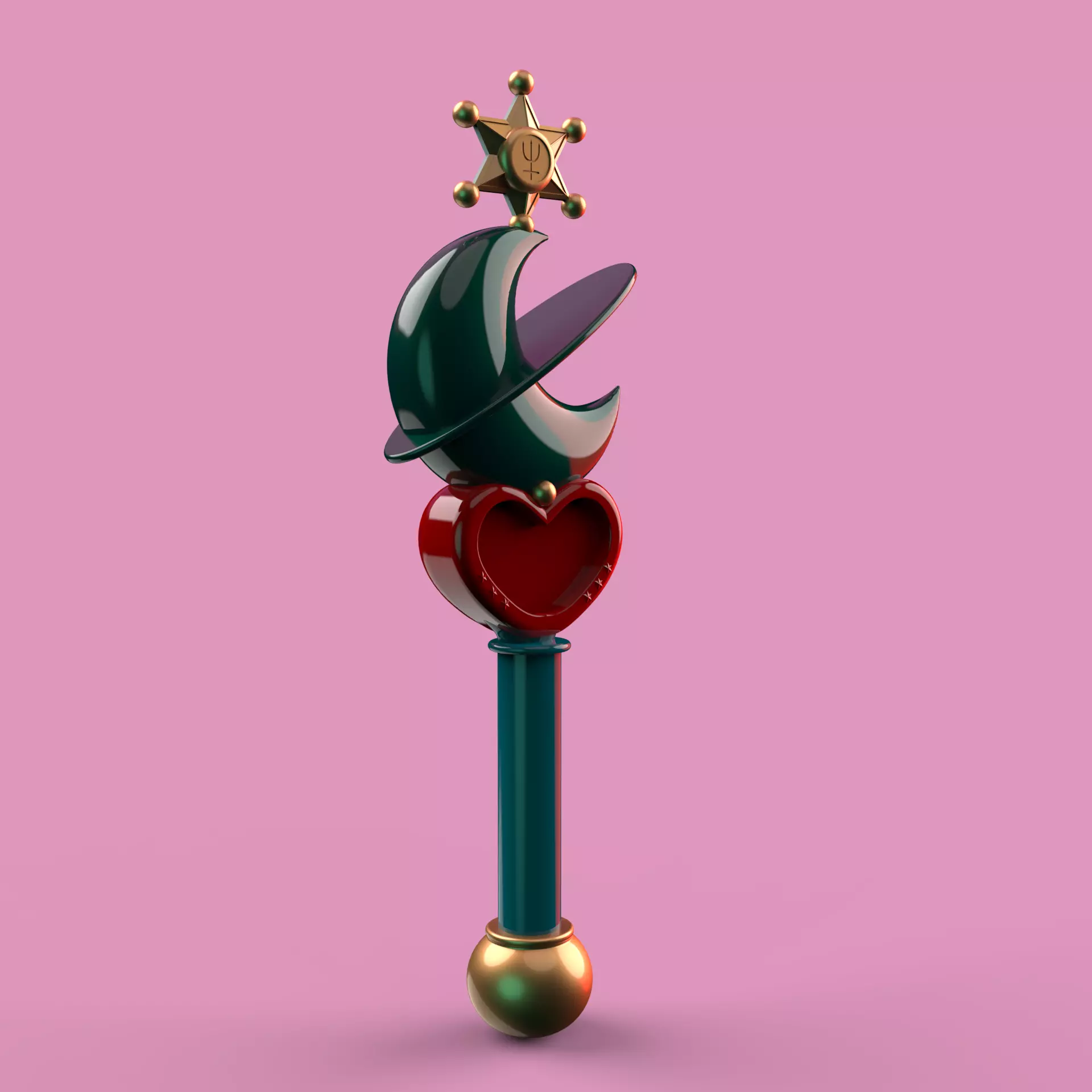 SAILOR NEPTUNE LIP PEN 3D print model_0