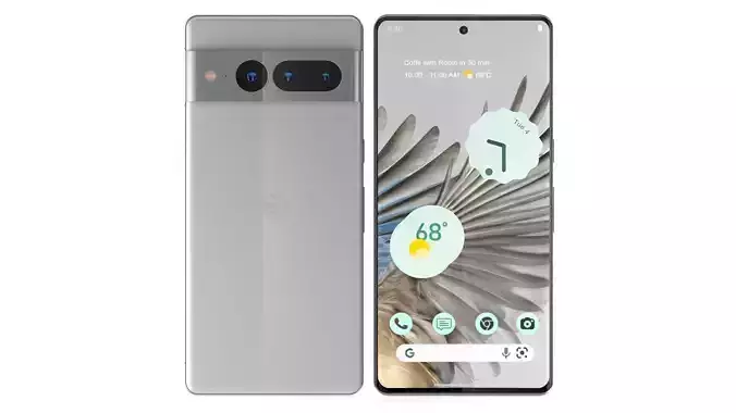 Google pixel 7 Pro Snow 3D model