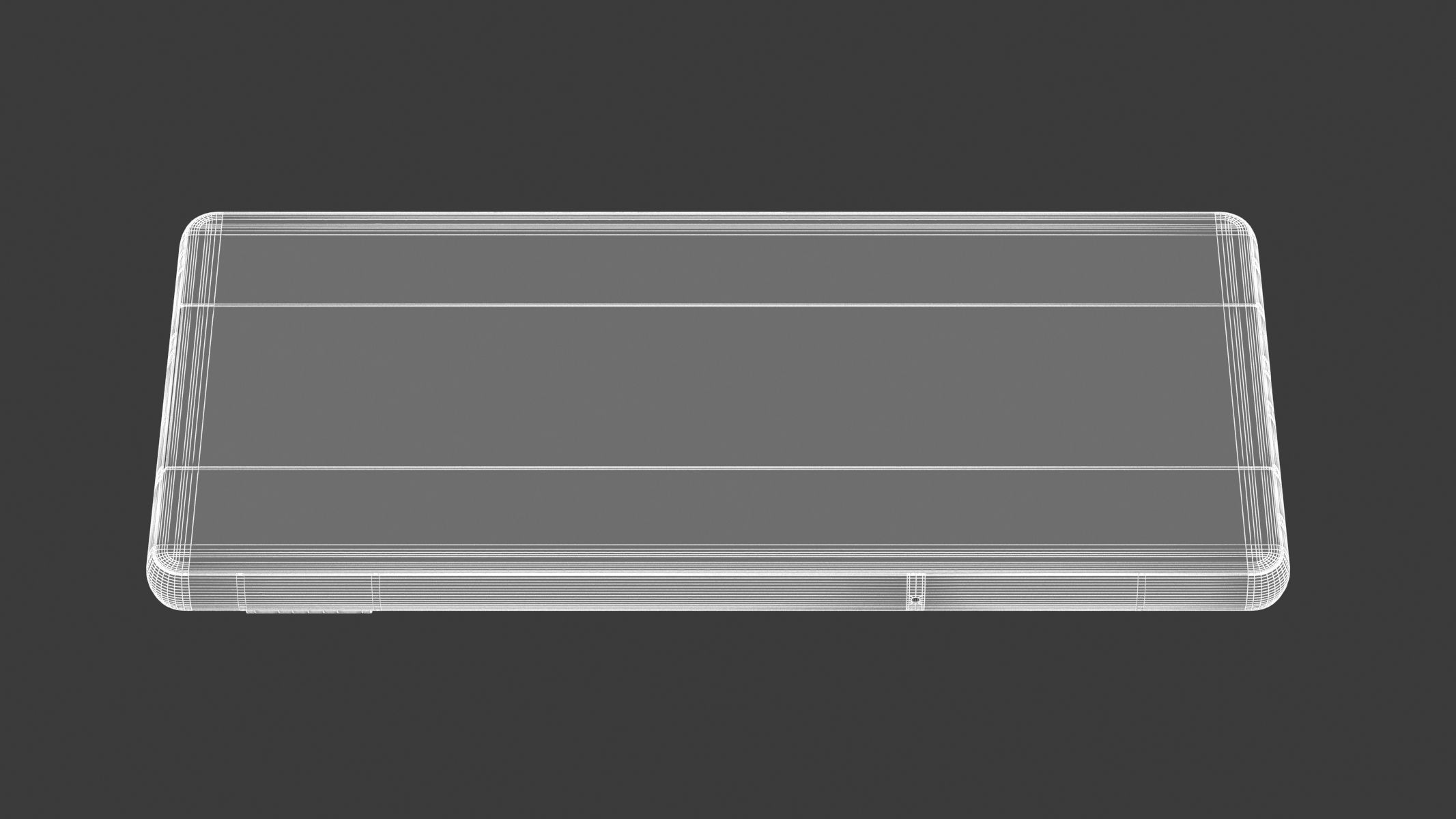 Google pixel 7A Charcoal 3D model_13