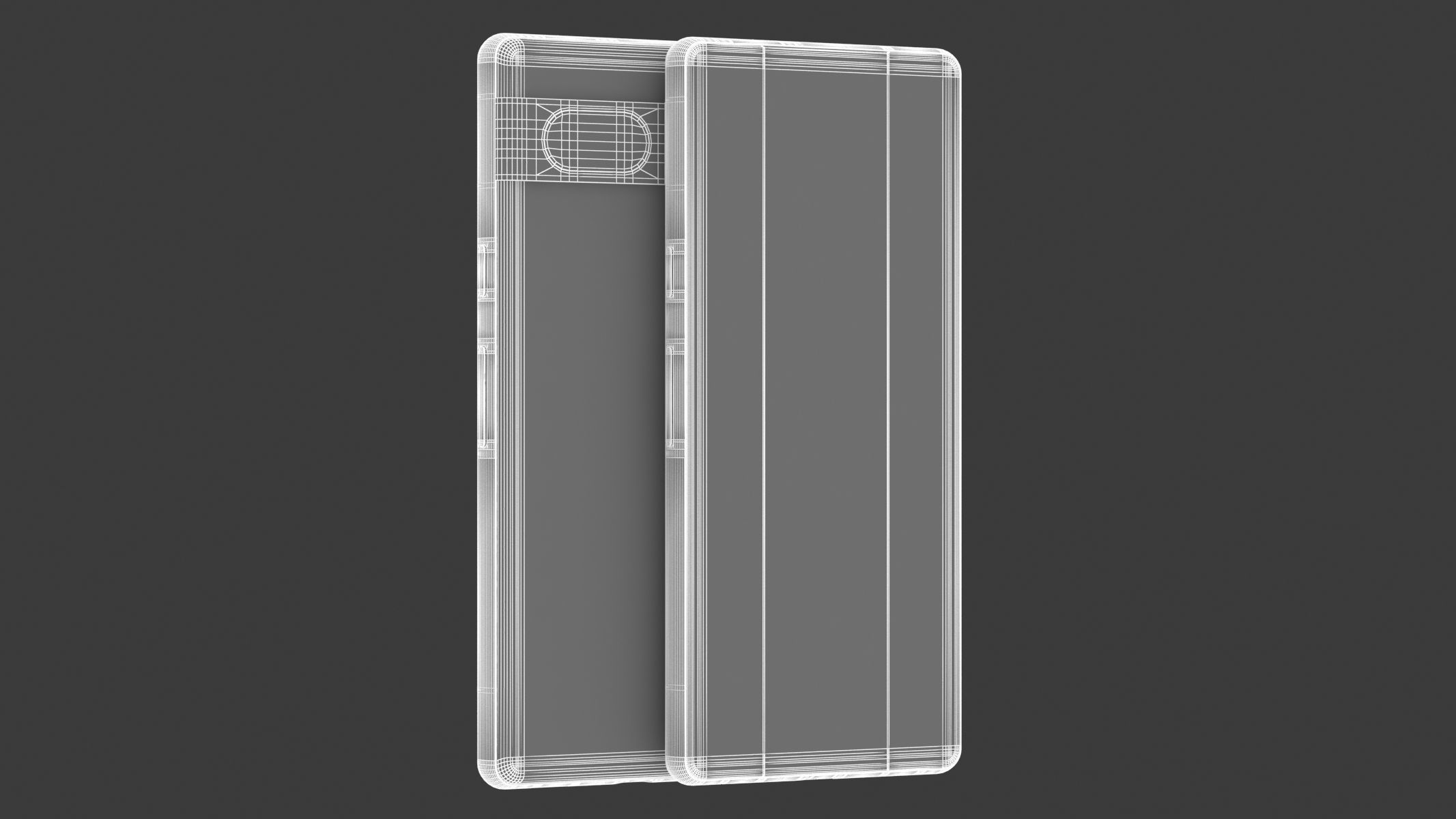 Google pixel 7A Charcoal 3D model_11